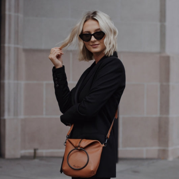 Jitnie Ring Bag in Cognac - Picture 11 of 14